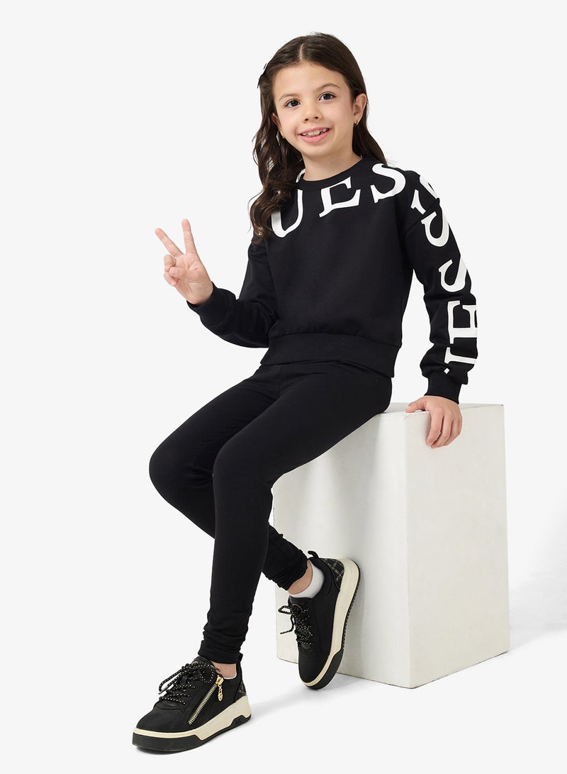 جس طقم تيشيرت وسروال ضيق للأطفال - Image 1